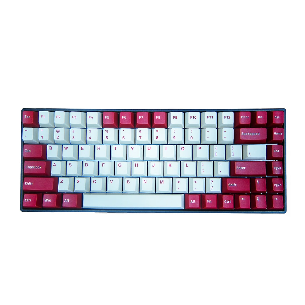 Newest Design 84key Mechanical RGB gamer TRI-MODE  Keyboard teclado mecanico for Gaming