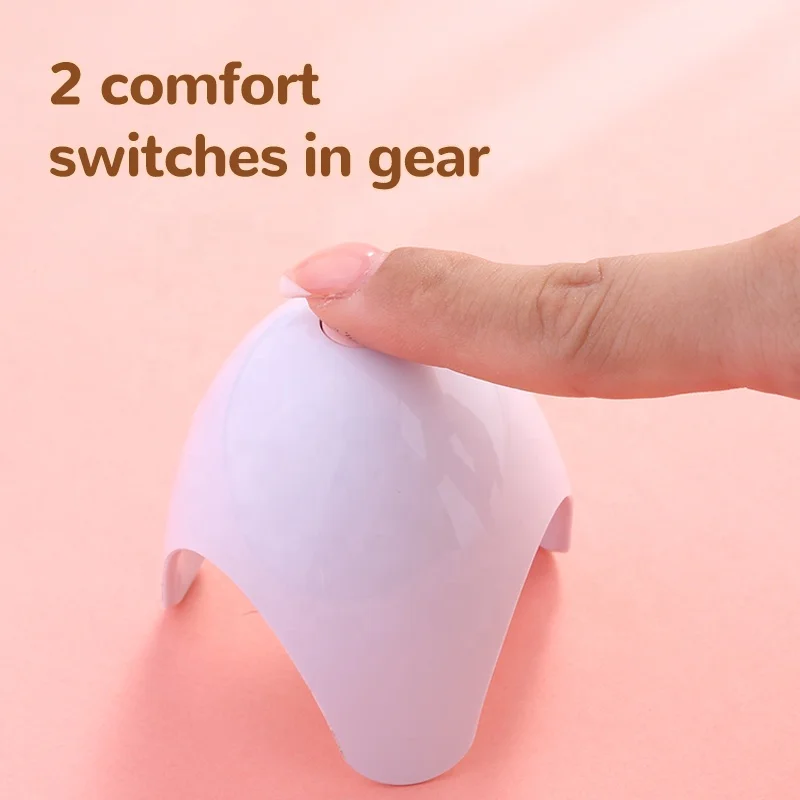 Portable UV Nail Lamp Dryer Gel Nail Polish Dryer UV LED Light Rechargeable Gel Lamp Nail Dryer