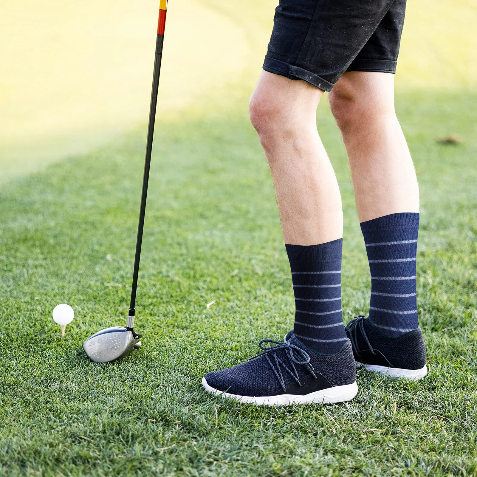 Professional High Quality 6-Pair Jacquard Design Combed Cotton Business Socks OEM Knitted Body Bottom Autumn Packaging