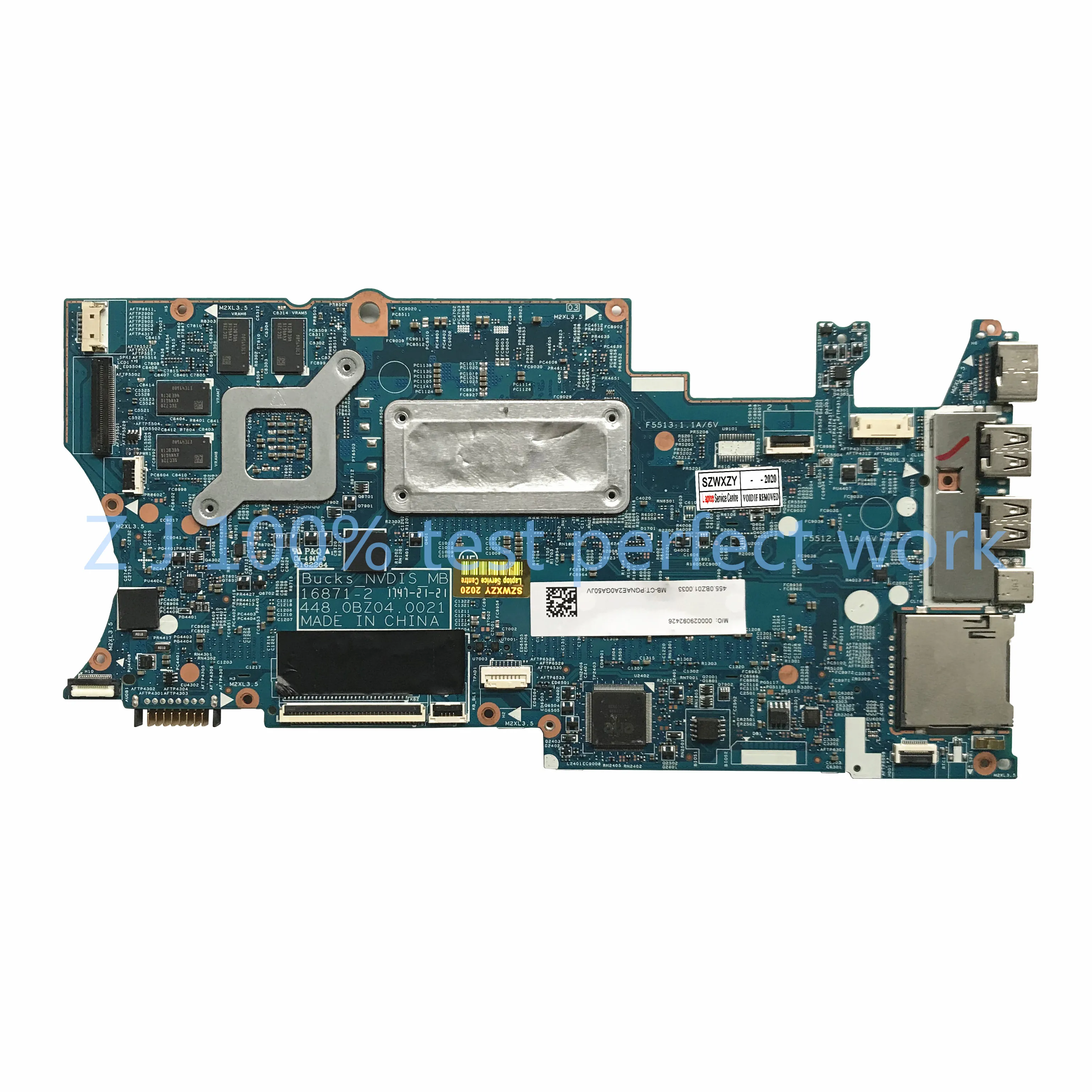 For HP PAVILION X360 14-BA Laptop Motherboard 923688-601 923688-001 With i7-7500u CPU 448.0BZ03.0011 DDR4 MB 100% Tested