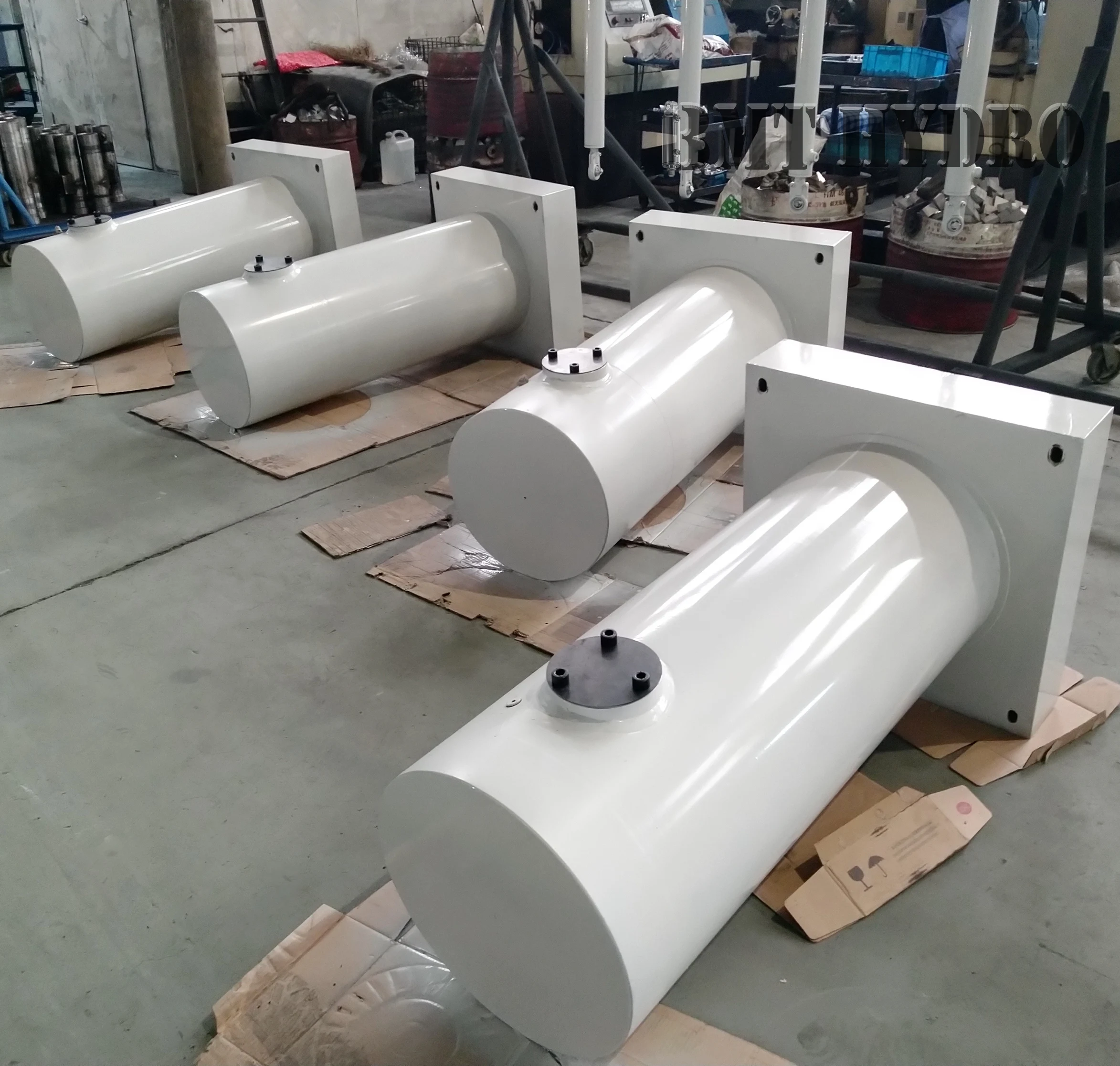 Double Acting Hollow Plunger Hydraulic Cylinder Heavy Duty