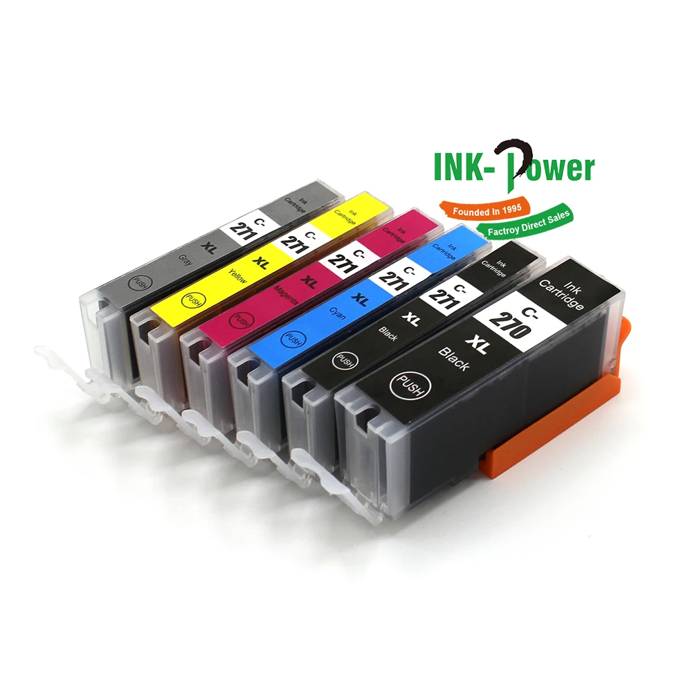 INK-POWER PGI-270XL PGI270XL PGI270 CLI-271XL CLI271 PG 270 Premium Compatible Color Inkjet Ink Cartridge for Canon Pixma MG5721
