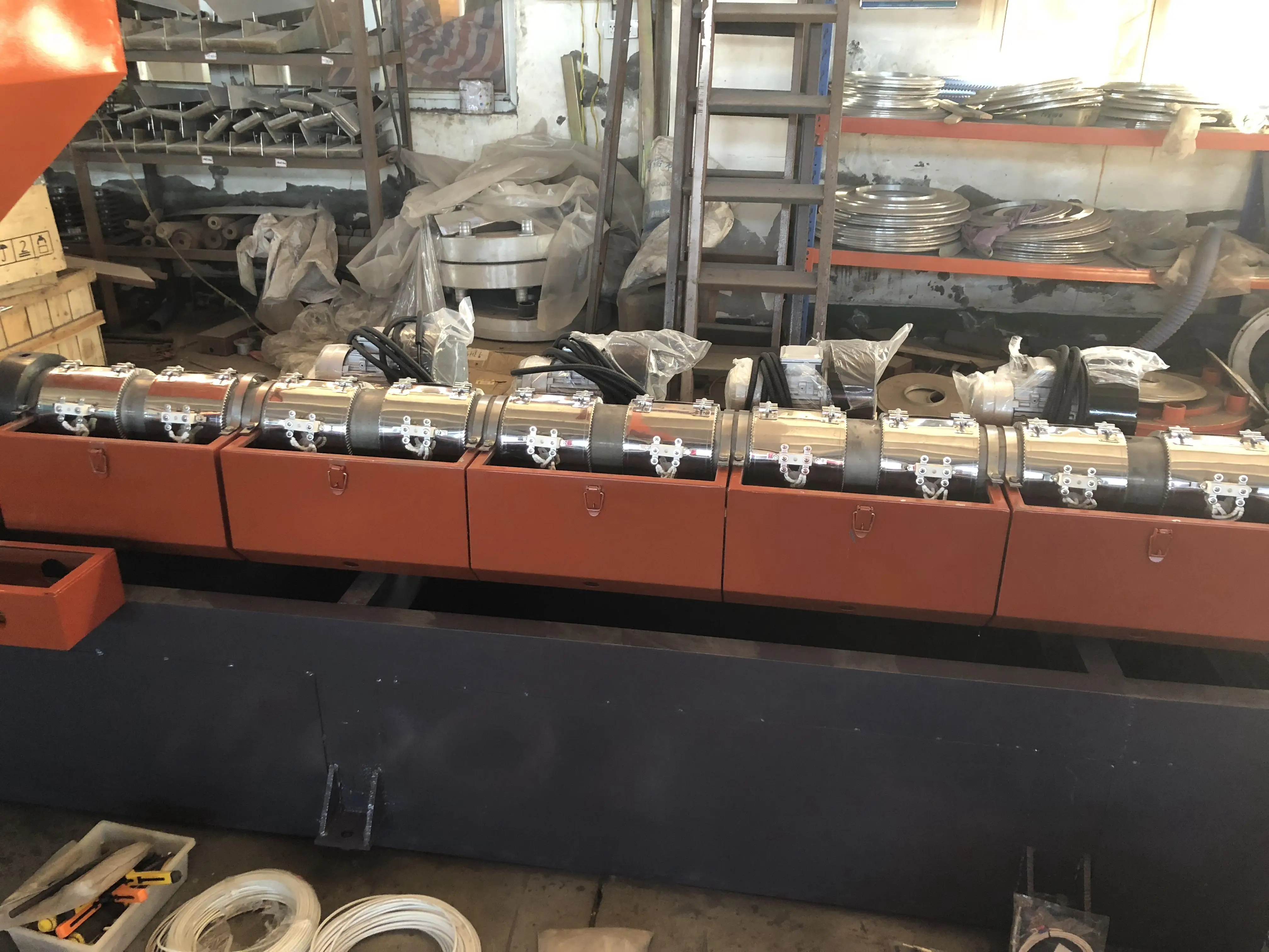 High Speed ABA 3 2 Layer HDPE LDPE PE Blown Film Extruder Agriculture Polyethylene Plastic Film Blowing Machine Price