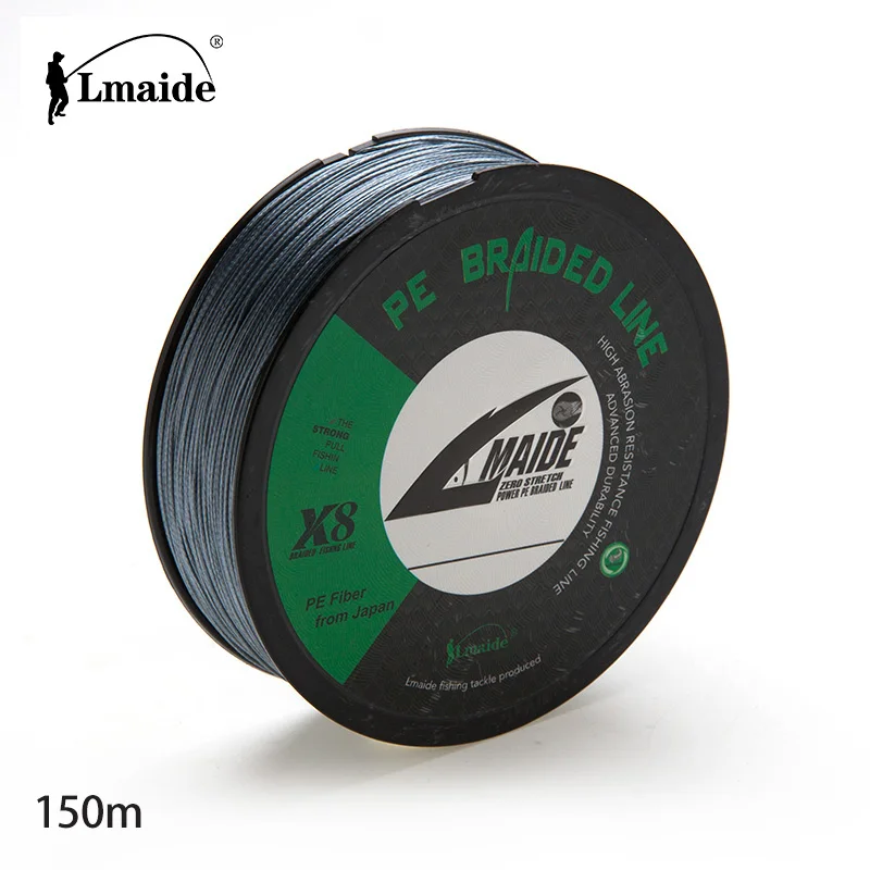
150m 8 Strands PE Braided Fishing Line High Strength Abrasion Resistant Monofilament Fishing Line 4LB-200LB 
