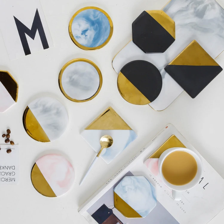 Factory wholesale cheap can laser tea cup coaster