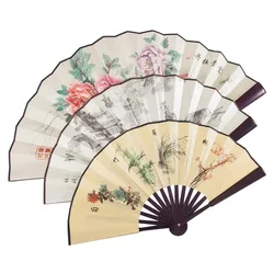 Bamboo Hand Fans Chinese Custom Personalized Folding Customized Designs
