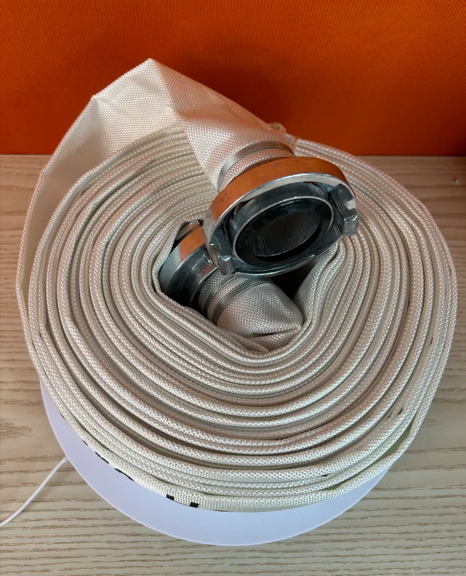 3 Inch 10 Bar Work Pressure Polyester Material PVC Lined Pipe Fire Hose Reel