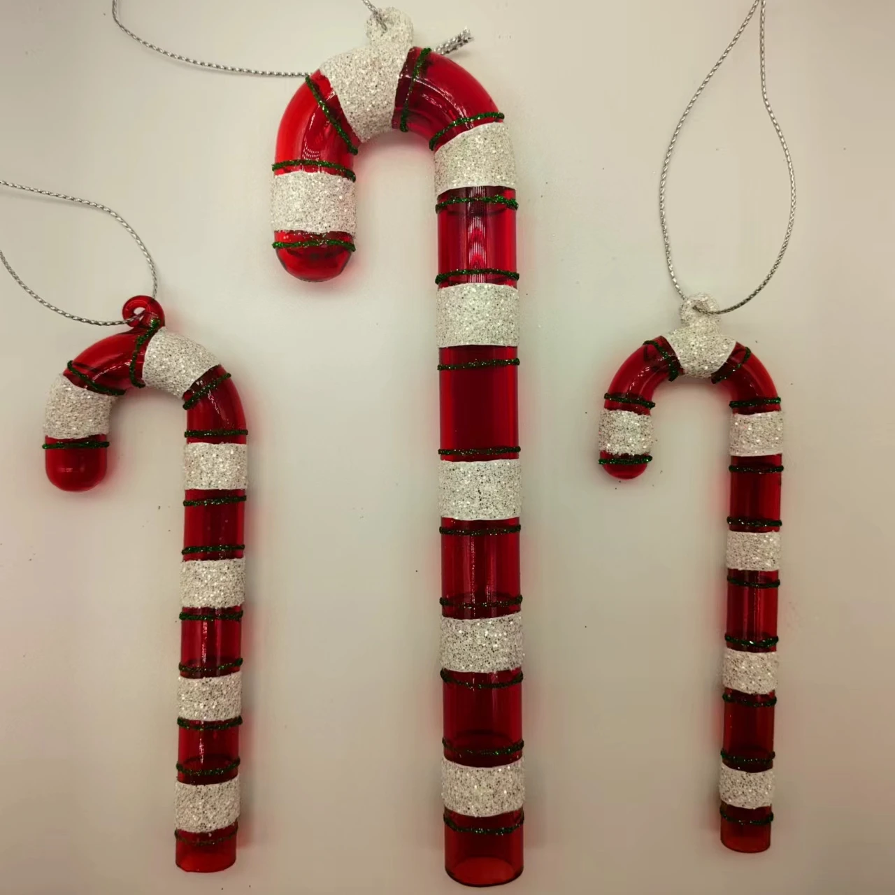 Christmas Canes Christmas Tree Decorations for Home Party New Year Christmas Candy Cane Xmas Tree Hanging Ornaments