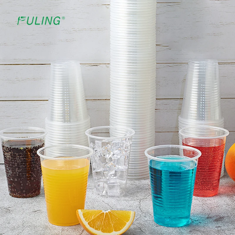 7oz 9oz PP Clear Plastic Cups Disposable Cups Cold Party Drinking Cups for Party Picnic