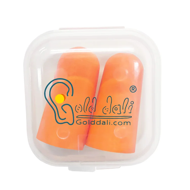 Custom Ear Plugs 38dB Foam Earplugs with Case Disposable Ear Plugs