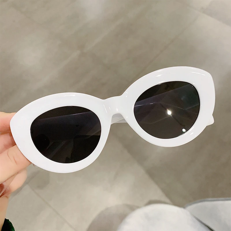 2022 Outdoor Cat Eye Vintage Women Retro Sunglasses For Women  UV 400 Trendy 90s sun glasses