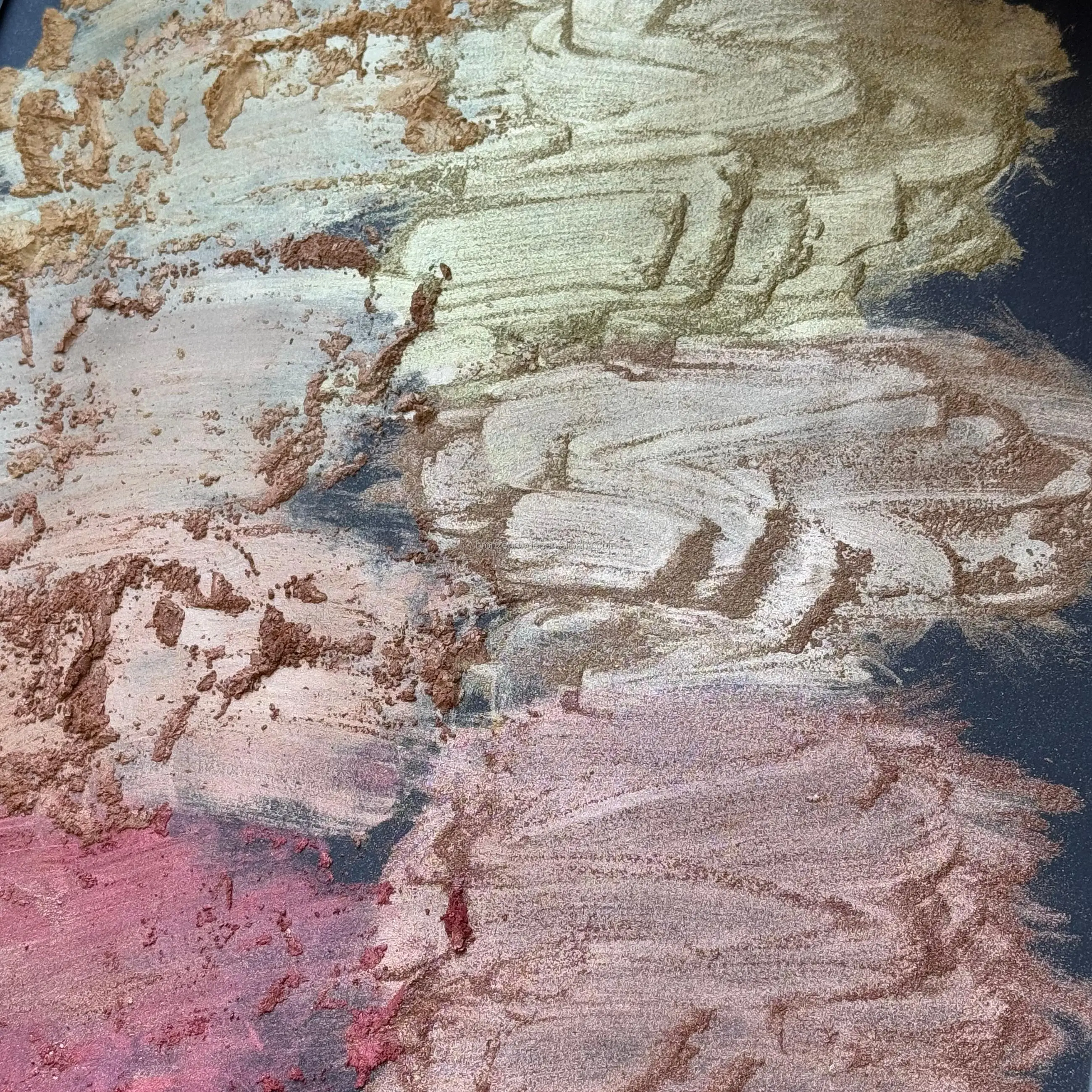 GOLD DIAMOND Titanium Ceramic Pigment Pearlescent Glitter Powder Effects Sunshine Resistance Exterior Wall Coating Paints 1kg