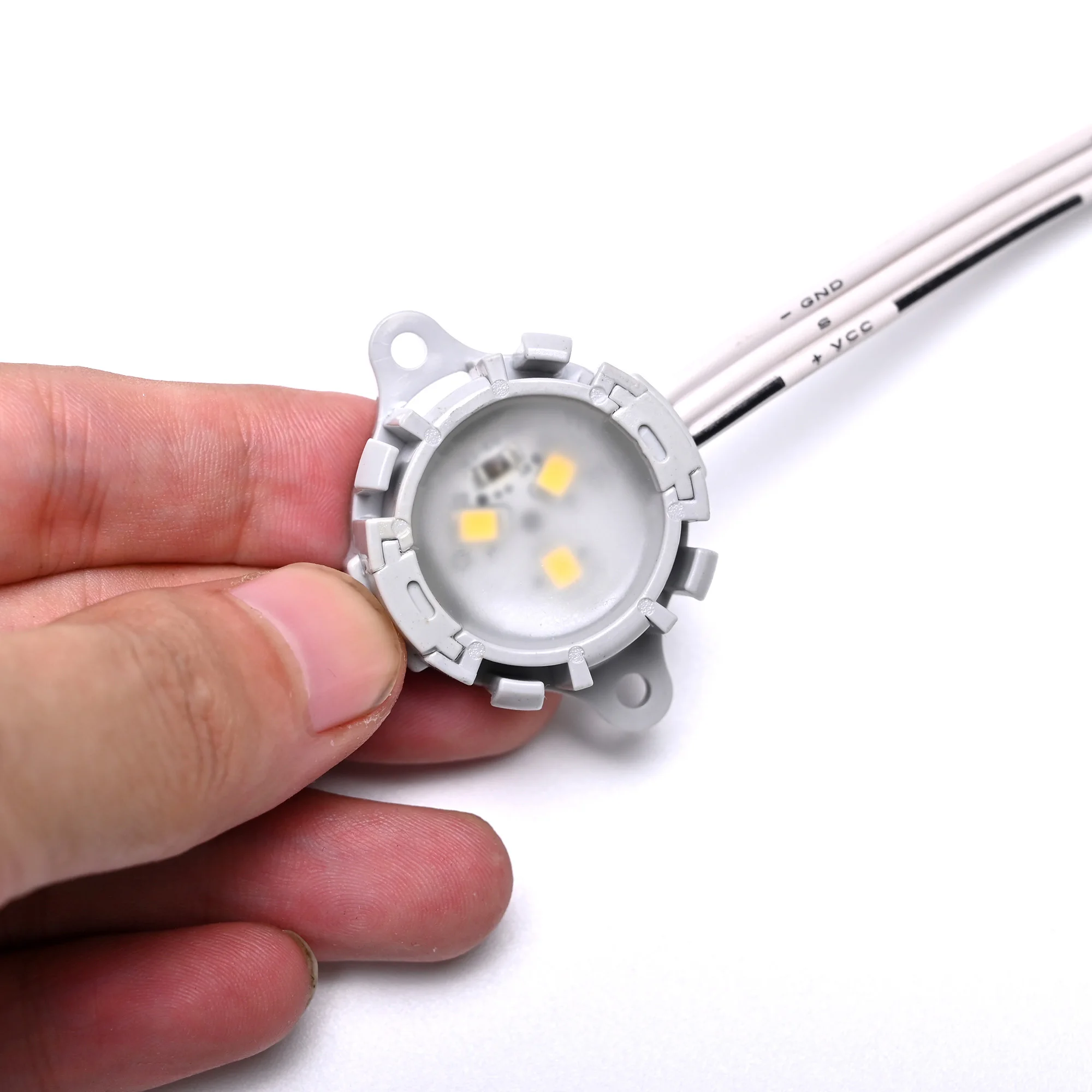 Outdoor Spot Lights DC24V/12V RGB LED Pixel Light Outdoor Dot Lights 40mm For Outdoor Project