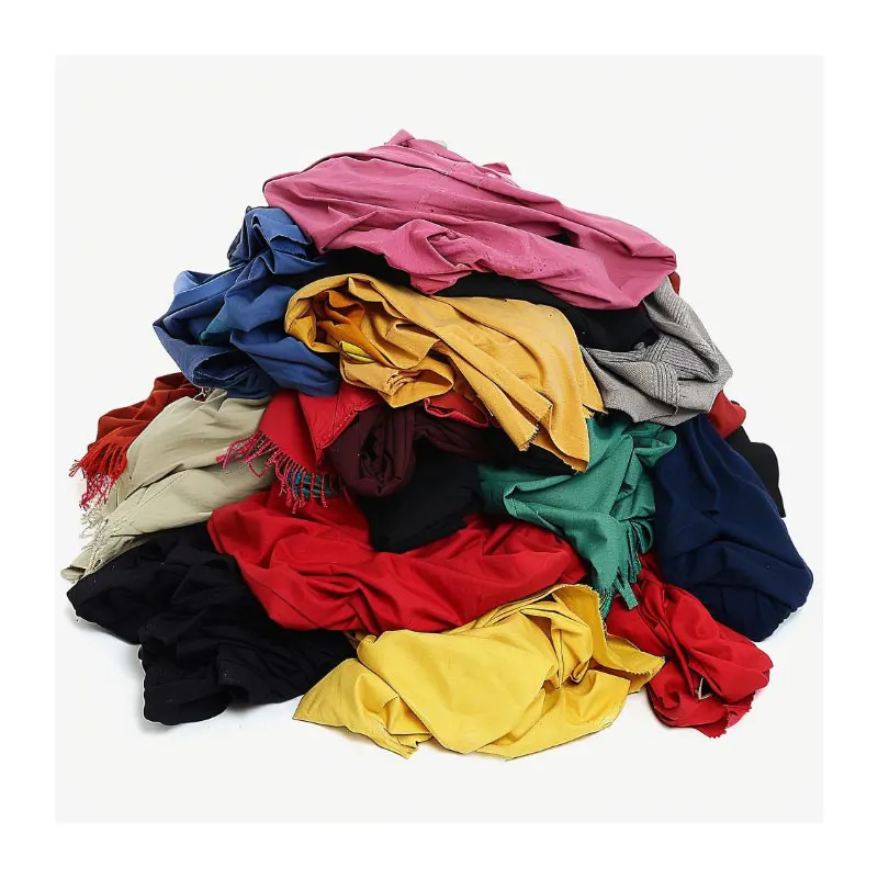 Guangzhou fabric terry cleaning towel wiping cotton rag cloth in multi color cotton rags