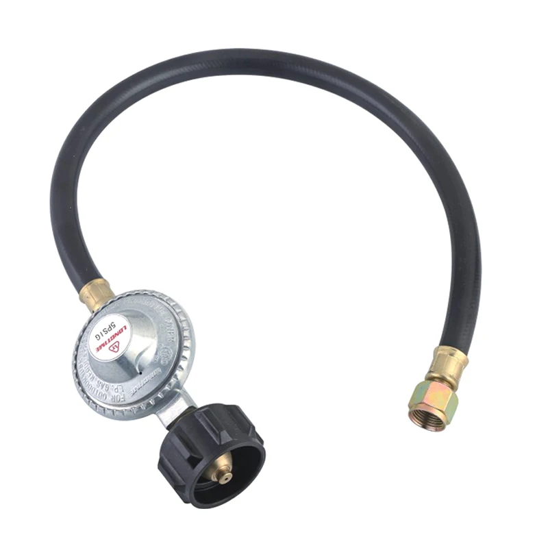 1PSI 5PSI 10PSI QCC High Pressure LP Propane Hose Regulator for BBQ Grill Camper