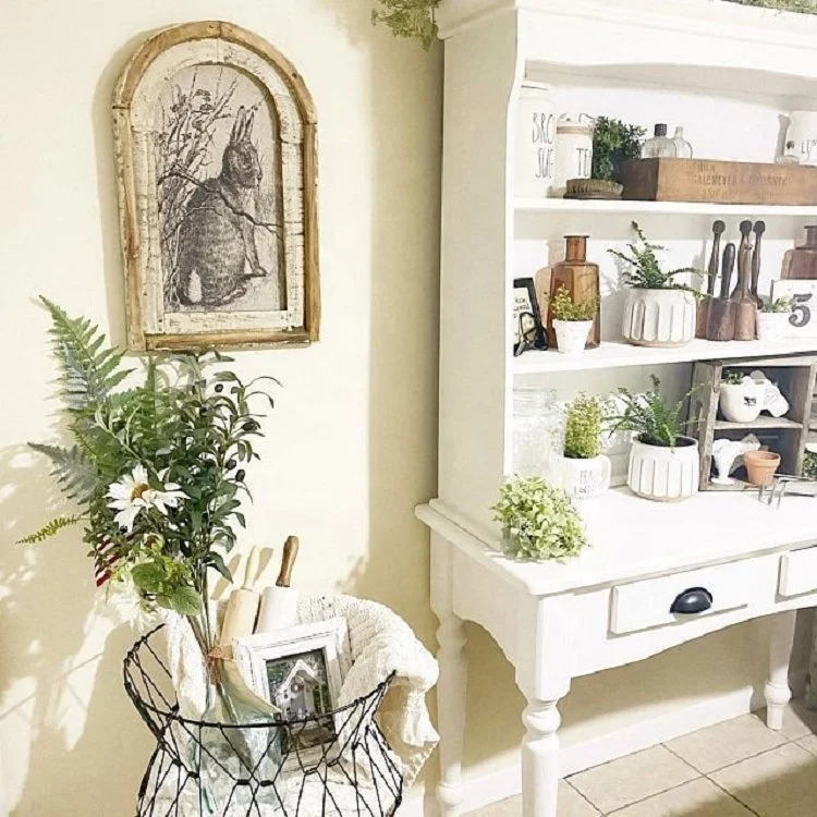 Custom Archer Hill Cottage AZ Rustic Farmhouse Decor Wooden Sign Rustic Table Farmhouse Decor Rabbit Wall Art Wood Decoration