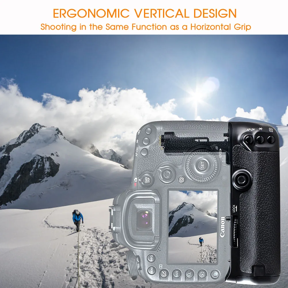 Travor профессиональные аксессуары для камеры Power батарея держатель Батарейная ручка для цифровой однообъективной зеркальной камеры Canon Eos 5D3 5diii 5dmark III 3 5DS 5DSR Замена BG-E11