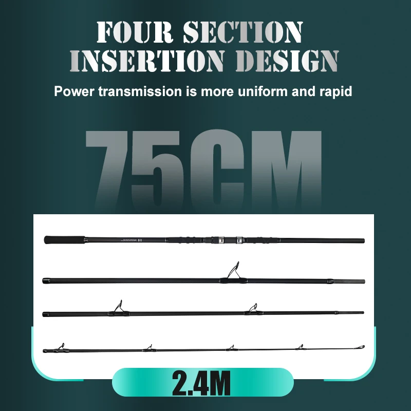 450 Promotion Surfcasting Rod Graphite Blank Sea Surf Fishing Rod