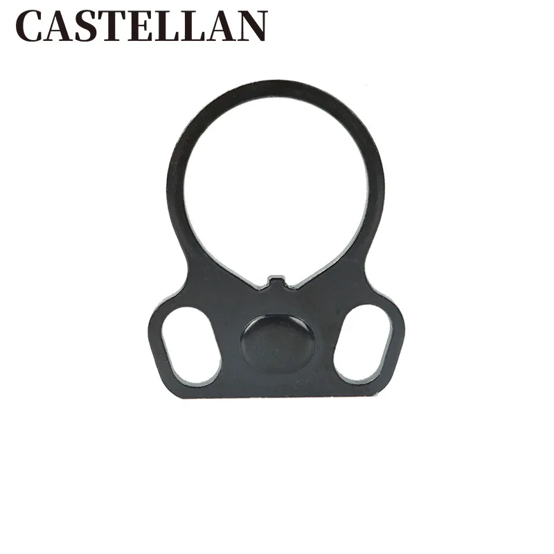 Tactical Hunting End Plate Dual Loop Ambidextrous Buffer Loop Strap Slot Sling Adapter