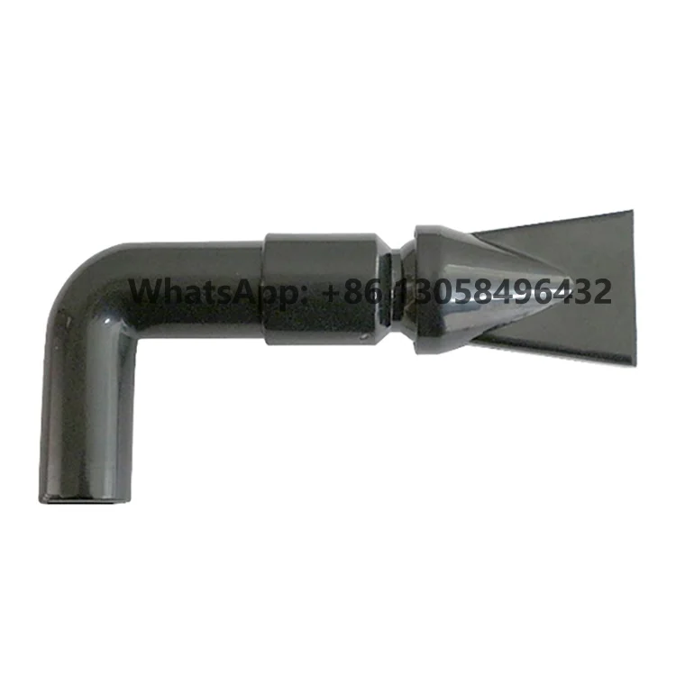 Fish Tank Aquarium Universal Duckbill Nozzle Submersible Pump Hose Outlet Nozzle Connector 360 Degrees Rotating Water Flow