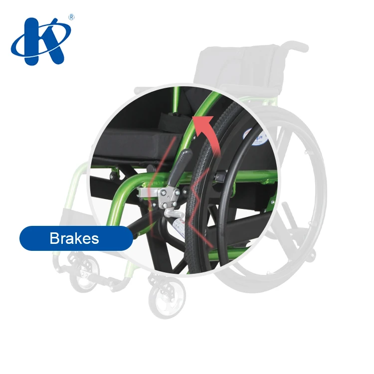 KY721L Kaiyang Leisure and Sports Wheelchair Easy to Use and Durable Leisure type Sports Wheelchair