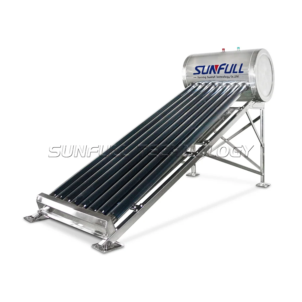 Stainless Steel Compact Non Pressure Solar Water Heaters System Manufacturer In China