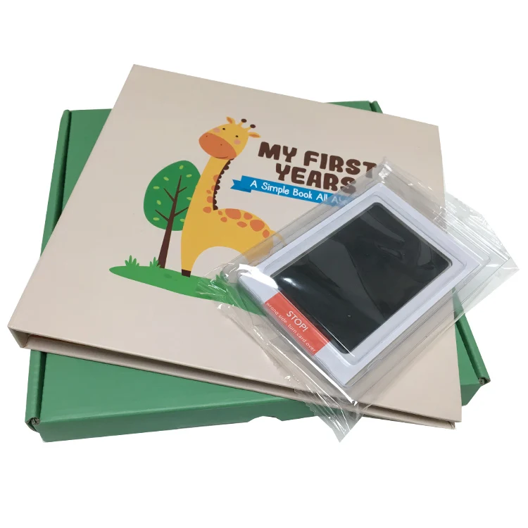 Custom Print First Year Baby Memory Record Book and Baby Journal Book printing