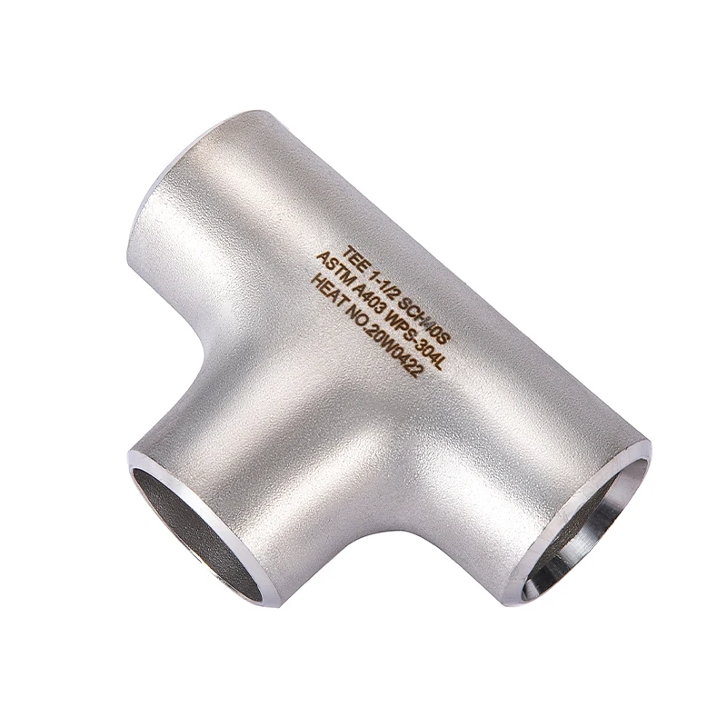 Stainless steel 304 316 furniture premium fitting tube equalizing tee stainless steel connectors