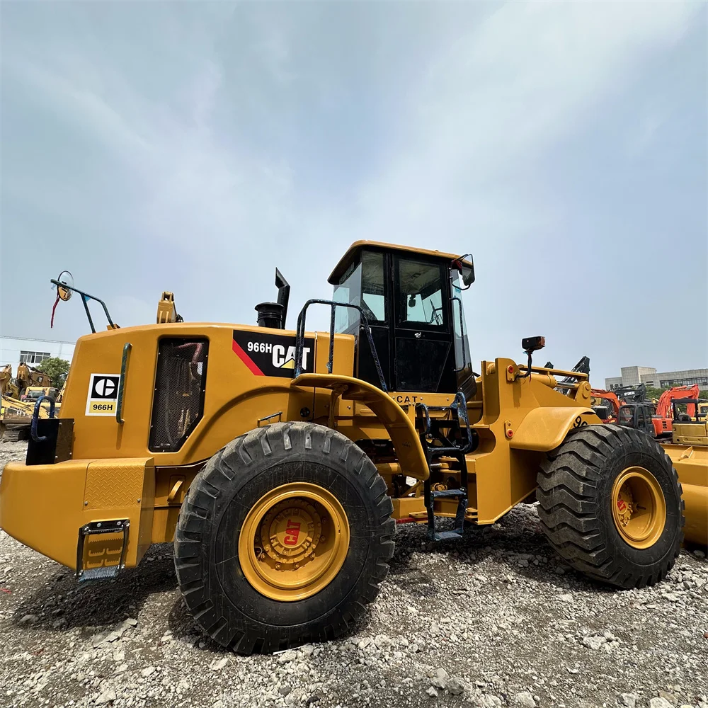 Оборудование для фронтального погрузчика Caterpillar CAT 966h подержанный погрузчик кошек 966 строительная машина
