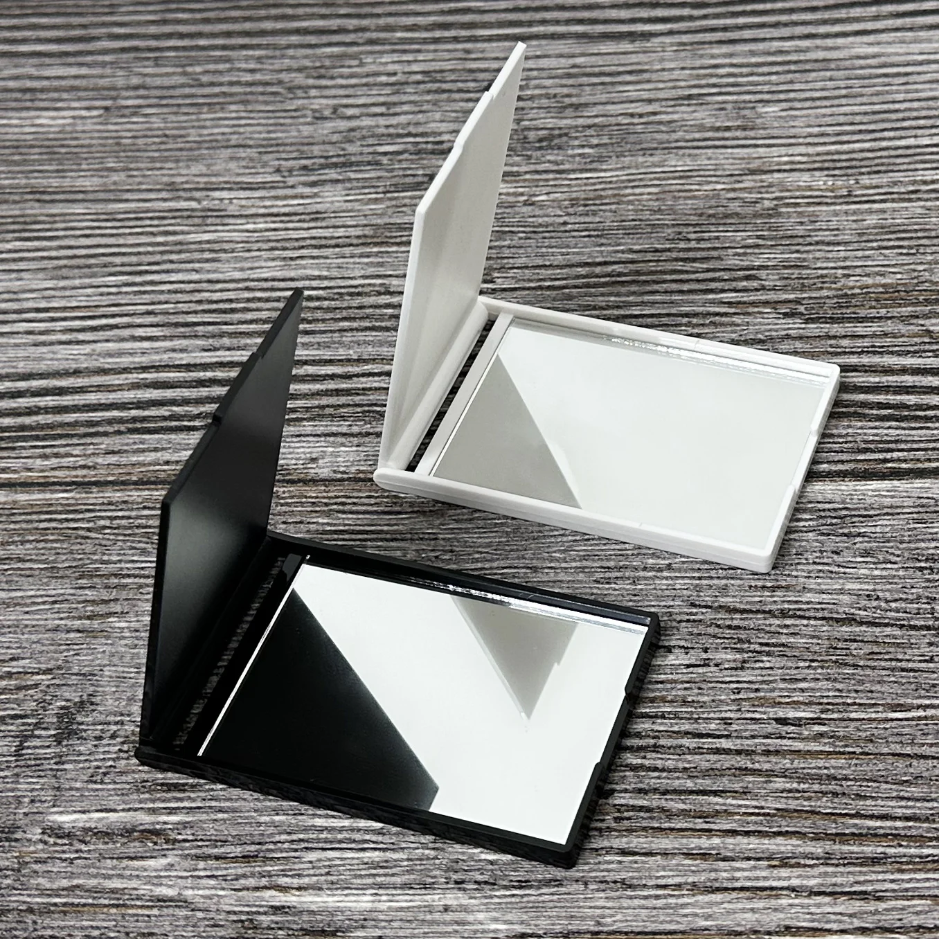 Customized Logo Folding Compact Mirror, Single Side Mirror with Customization, OEM Promoted Hand Mirror