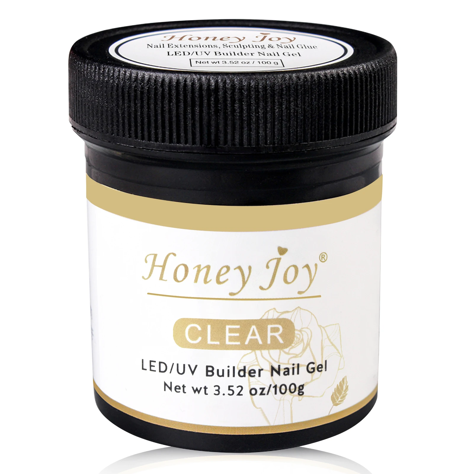 100g/bottle Builder Nail Gel Clear Hard Gel Builder for Nail Extension Gel