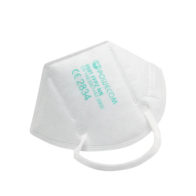 POWECOM  Custom popular FFP2 9501 masken  facemask Halbmaske FFB2 particle filtering half mask