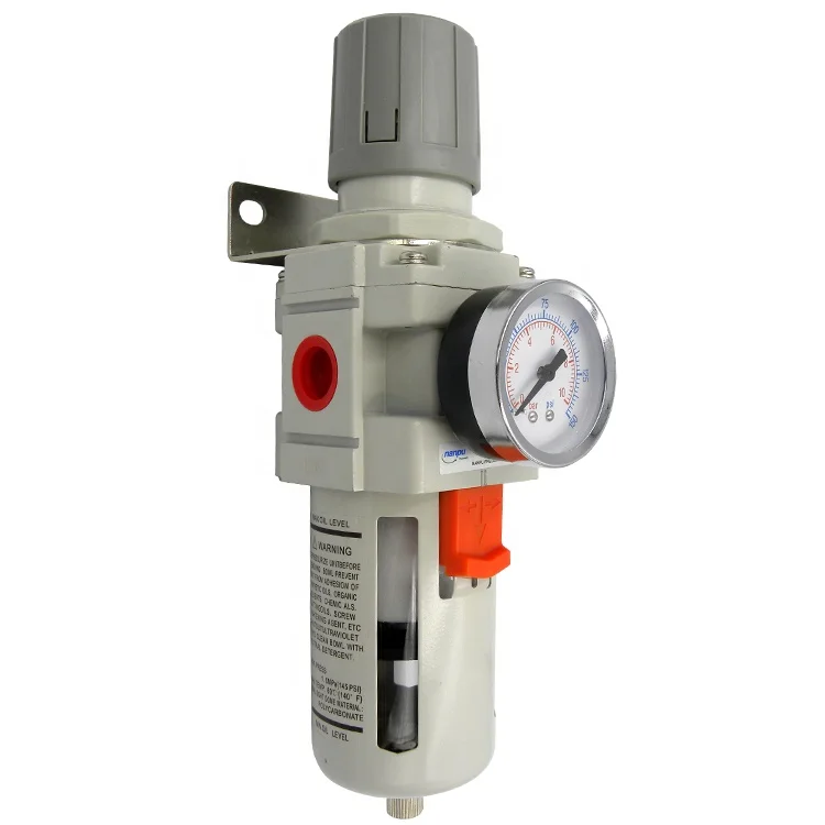 High Quality White SMC Type Air Filter Regulator AW4000-06 G/NPT3/4 With Cover Automatic Manual Drain Air Treatment