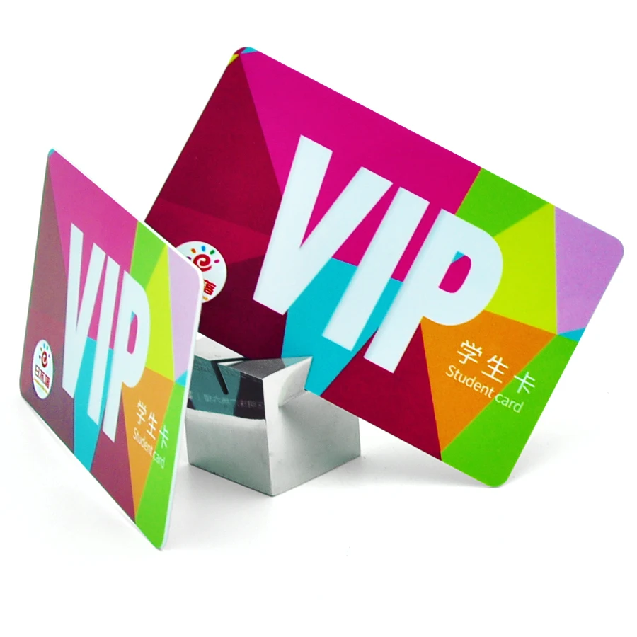 Высококачественная Студенческая VIP-карта с QR-кодом, индивидуальная офсетная печать CMYK