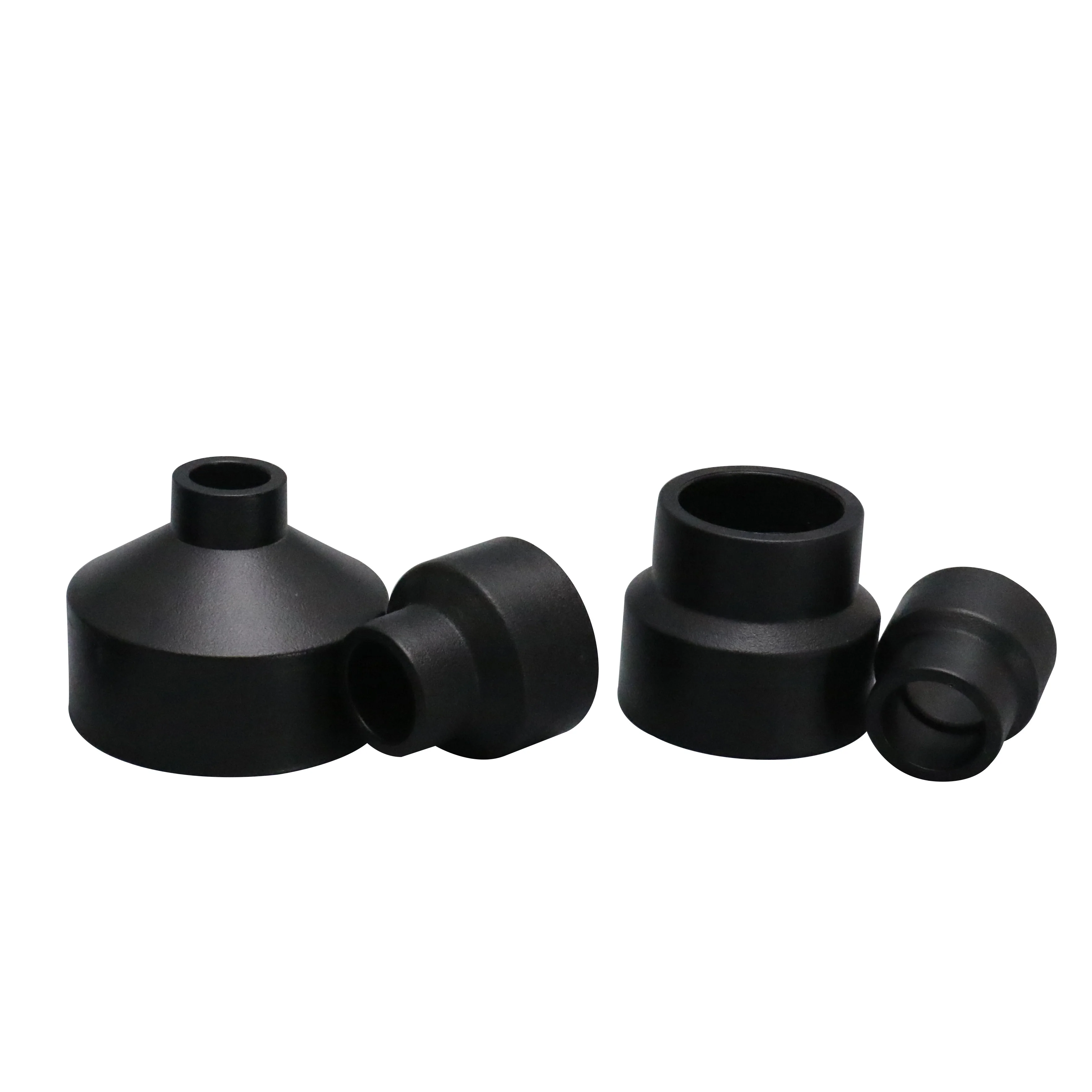 Manufacturing  PE fittings Compression HDPE water Pipe Fittings Socket Coupling Reducer