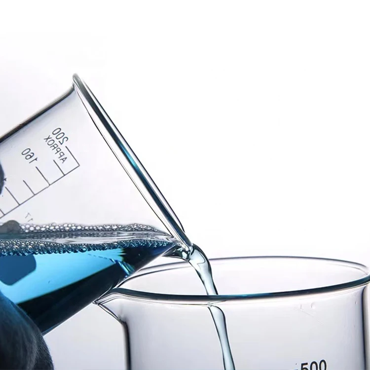 High Quality borosilicate glass beaker 50ml 100ml 250ml clear glass beakers