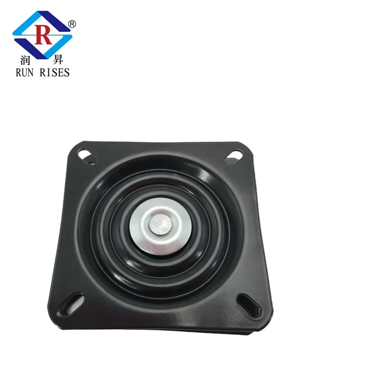 5 inch 360 degree turntable four sided iron turntable degree table rotate furniture hardware swivel plate