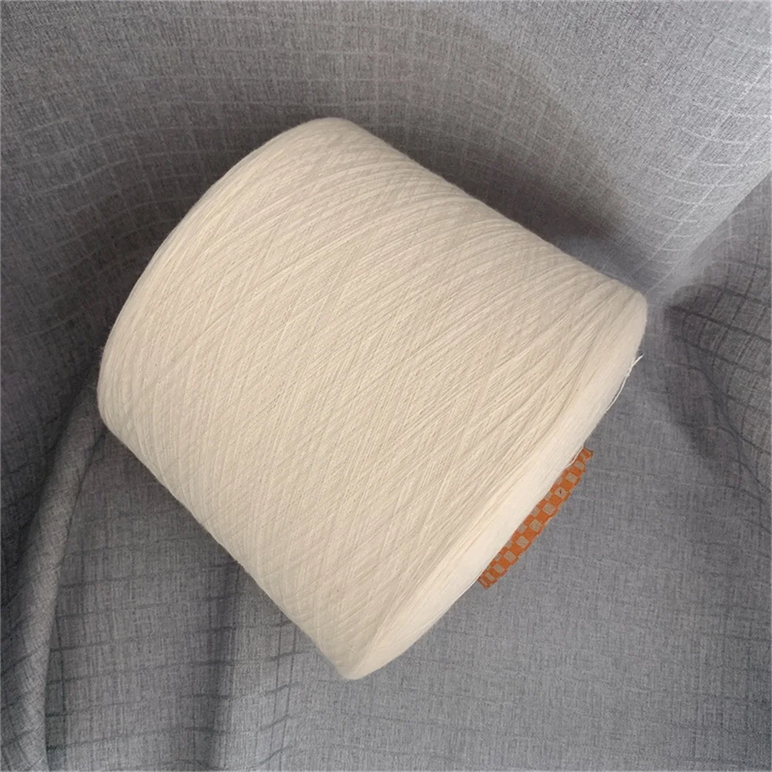 High Quality Combed Ring Spinning 32s CVC 55/45 Cotton/Polyester Raw White For knitting Yarn