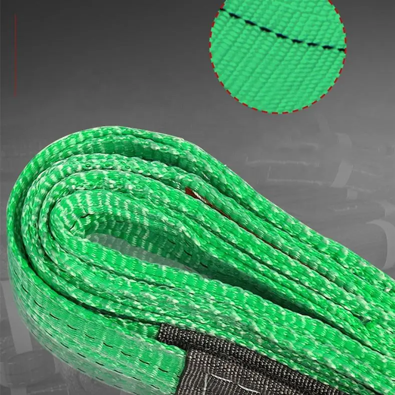 hoist lifting belt/nylon webbing sling/polyester slings webbing soft lifting slings