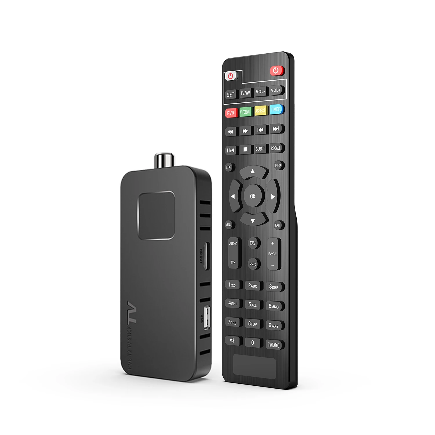 High QUALITY h265 High Definition 1080P DVB-T2 / C / S2 Combo Decoder Satellite TV Receiver Set Top Box