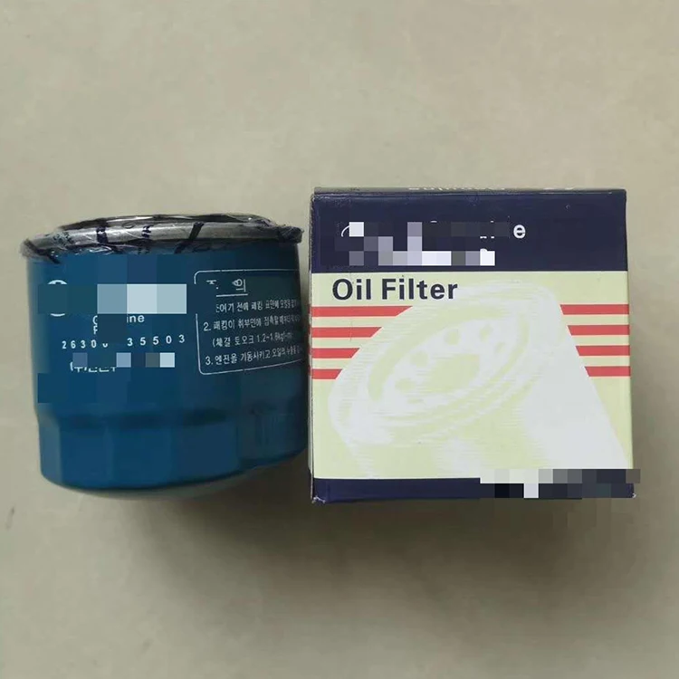 High Quality Manufacturer OEM 26300-35503 26300-35505 26300-35531 Auto Engine Oil Filters For Cars