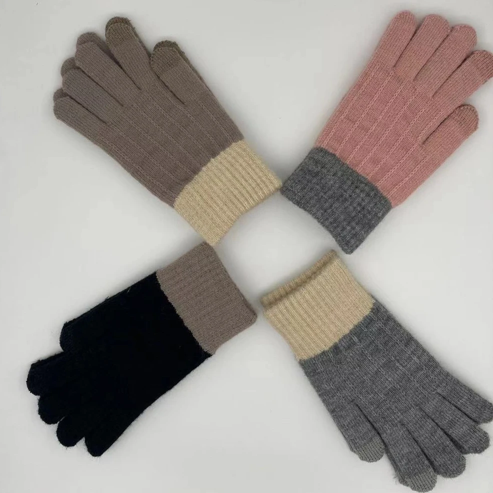 Directly Factory sale Best Design Gloves  Fine Workmanship Wholesale Direct Sales gloves touch screen winter custom