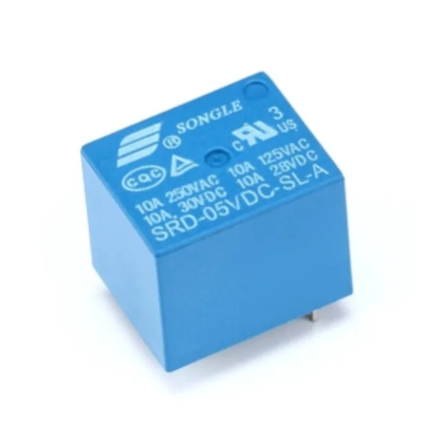 HORNG SHING SRD-05VDC-SL-C Original 5V Power Relay SRD-05VDC-SL-C