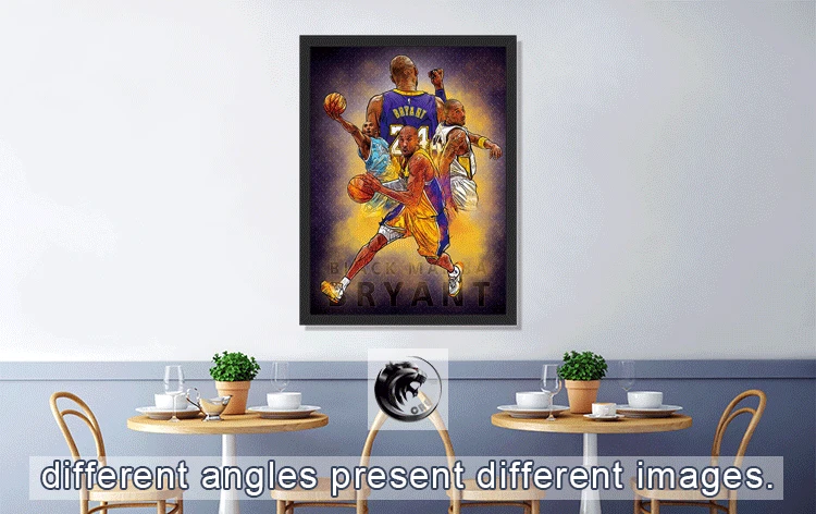 wholesale custom celebrity messi ronaldo kobe bryant stephen curry basketball player sports 3d flip lenticular poster pictures