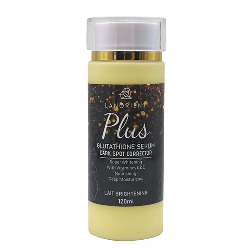 Private Label Gluta Max концентрированная отбеливающая и осветляющая сыворотка с L-глутатиона 120 мл