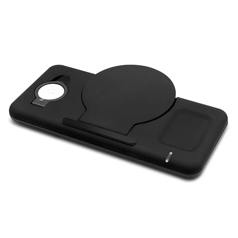 Amazon Top Seller 3 in 1 Qi Fast Wireless Charger Dock Station 15W Wireless Watch Charger For Apple