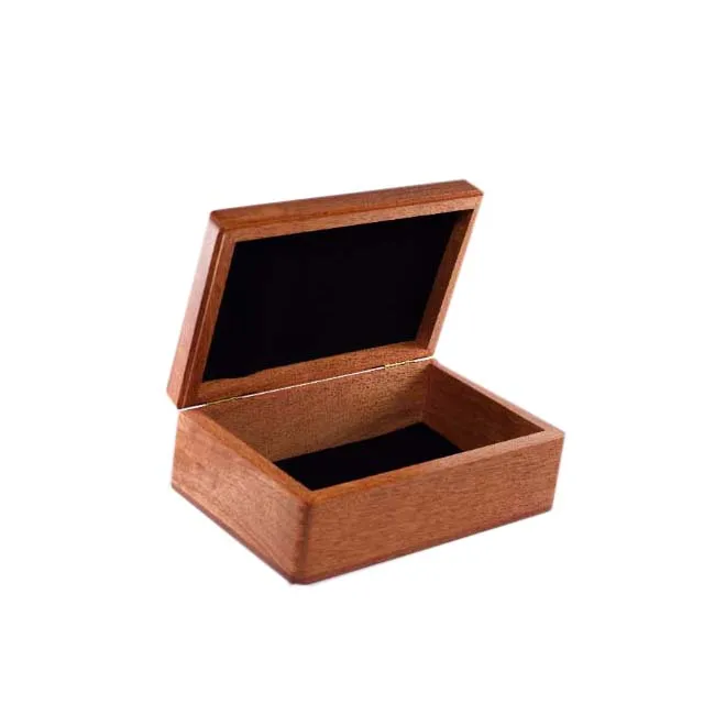 
Mahogany Domino Box Personalized Wood Dimino Box 
