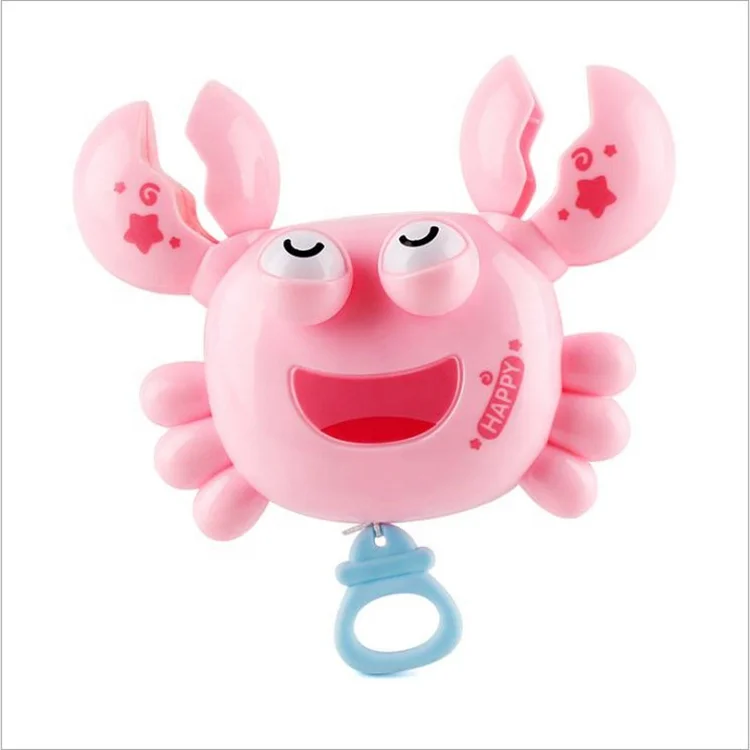 Детский игровой Baby shower линия детской ванной комнаты с маленьким крабом игрушки для купания