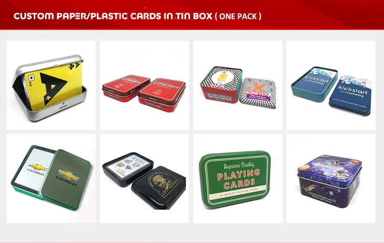 best quality custom 270gsm art paper printed advertising playing cards wholesale