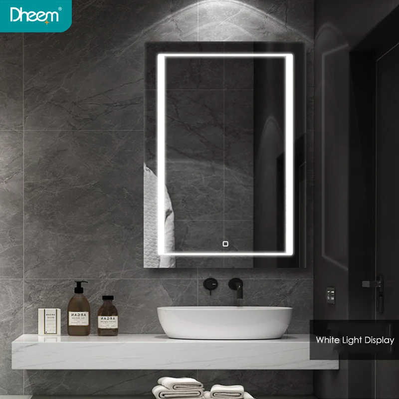 
Dheem Foshan Modern Bathroom Smart LED Vanity Makeup Mirror with Blue Speaker 
